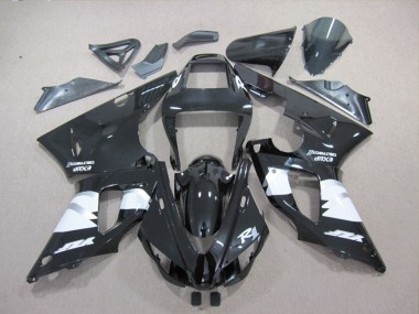Affordable 1998-1999 Yamaha YZF R1 Motorcycle Fairings - Glossy Black White Australia