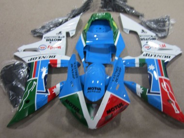 Affordable 2002-2003 Yamaha YZF R1 Motorcycle Fairings - White Blue Green Red Black Motul Australia