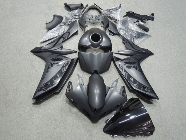 2007-2008 Yamaha YZF R1 Motorcycle Fairings - Matte Black Australia