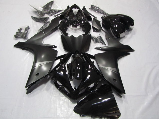 2007-2008 Yamaha YZF R1 Motorcycle Fairing - Glossy Black Matte Black Australia