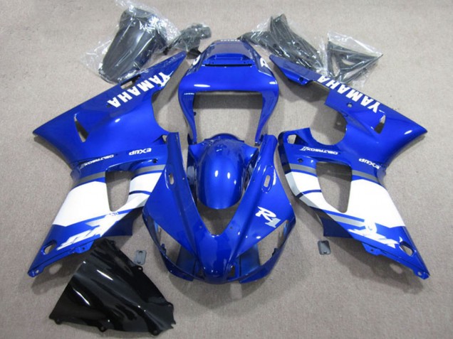 2009-2011 Yamaha YZF R1 Motorcycle Fairing - Blue White Australia