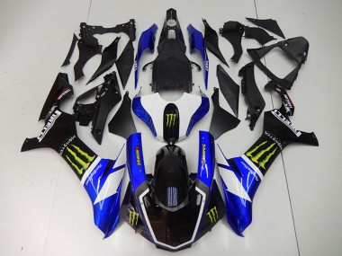 Affordable 2015-2019 Yamaha YZF R1 Motorcycle Fairings - Blue White Glossy Black Green Monster Australia
