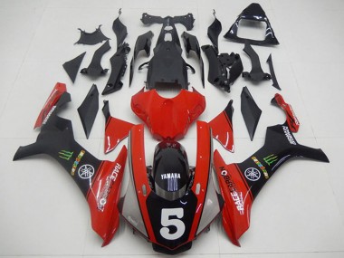 Affordable 2015-2019 Yamaha YZF R1 Motorcycle Fairings - Red Black Green Monster 5 Australia