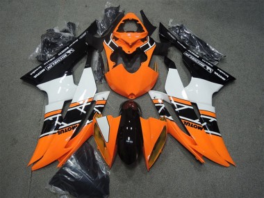 Affordable 2008-2016 Yamaha YZF R6 Motorcycle Fairings - Orange White Glossy Black Motul Australia