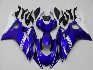 Affordable 2017-2023 Yamaha YZF R6 Motorcycle Fairings - White Blue Australia