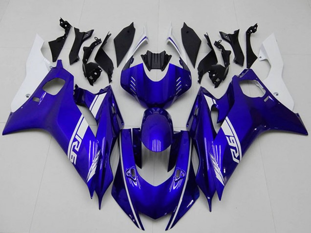 2017-2023 Yamaha YZF R6 Motorcycle Fairings - White Blue Australia