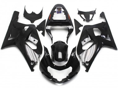 01-03 Gloss Black GSXR 600-750 Motorcycle Fairing