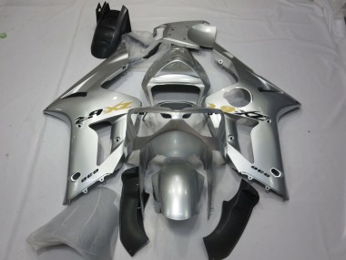 03-04 Silver OEM Style ZX6R Motorcycle Fairing