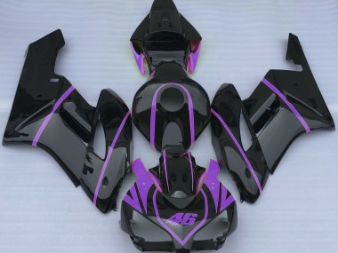 04-05 Gloss Black & Purple CBR1000RR Motorcycle Fairing