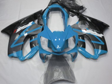 04-07 Gloss Light Blue & Grey CBR600 F4i Motorcycle Fairing