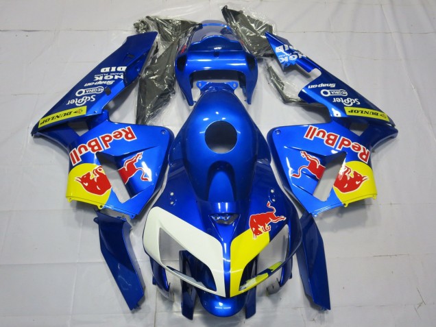 05-06 Blue RedBull Style CBR600RR Motorcycle Fairing 05-06 Blue RedBull Style CBR600RR Motorcycle Fairing