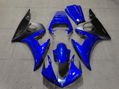 05 Gloss Blue & Black R6 Motorcycle Fairing