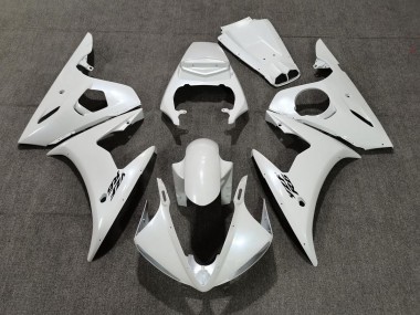 05 Pearl White R6 Motorcycle Fairing