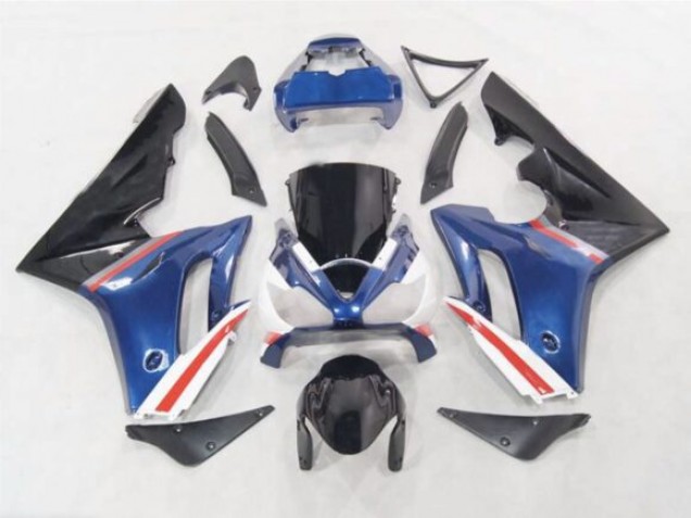 06-08 Blue / Red and White Daytona 675 Motorcycle Fairing 06-08 Blue / Red and White Daytona 675 Motorcycle Fairing