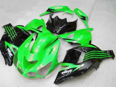06-11 Lime ZX14R Motorcycle Fairing