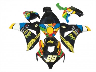 08-11 99 Multi Color CBR1000RR Motorcycle Fairing