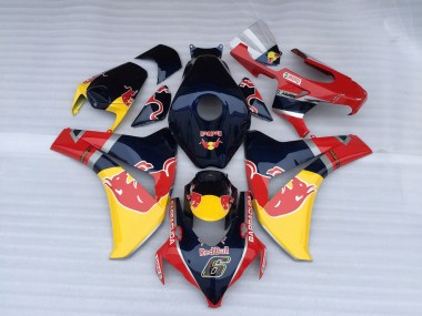 08-11 Blue Red Bull CBR1000RR Motorcycle Fairing