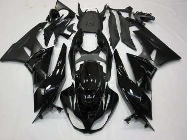 09-12 Gloss Black Matte ZX6R Motorcycle Fairing