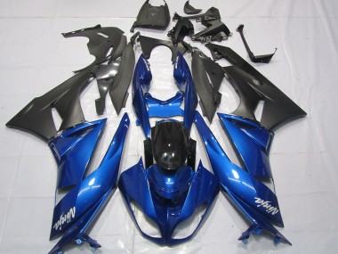 09-12 Gloss Blue ZX6R Motorcycle Fairing