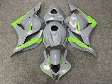 09-12 Nardo Grey and Green CBR600RR Motorcycle Fairing