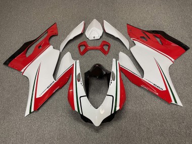 11-14 Tri Color Ducati 1199 Motorcycle Fairing