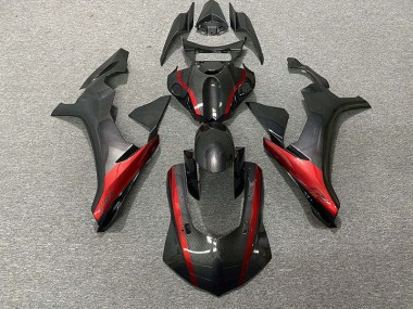 15-19 Carbon Fiber Style & Red R1 Motorcycle Fairing