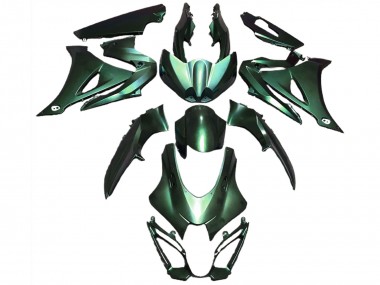 17-23 Matte Green GSXR 1000 Motorcycle Fairing