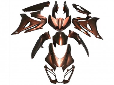 17-23 Matte Orange GSXR 1000 Motorcycle Fairing
