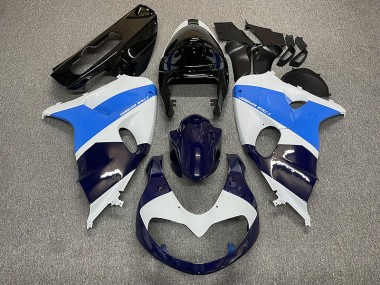 98-03 Gloss White and Blue TL1000R Motorcycle Fairing